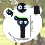 Maxbell Cat Golf Headcover Cartoon Lightweight Funny Golf Gift Plush Golf Club Cover