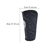 Maxbell Golf Bag Rain Cover Foldable Top Cover for Practice Golf Clubs Driving Range Born to Win