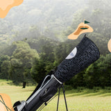 Maxbell Golf Bag Rain Cover Foldable Top Cover for Practice Golf Clubs Driving Range Born to Win