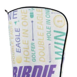 Maxbell Golf Bag Rain Cover Foldable Top Cover for Practice Golf Clubs Driving Range Bird Leap