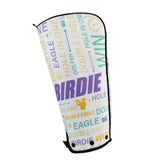 Maxbell Golf Bag Rain Cover Foldable Top Cover for Practice Golf Clubs Driving Range Bird Leap