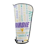 Maxbell Golf Bag Rain Cover Foldable Top Cover for Practice Golf Clubs Driving Range Bird Leap