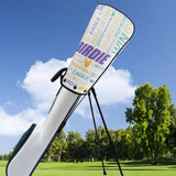 Maxbell Golf Bag Rain Cover Foldable Top Cover for Practice Golf Clubs Driving Range Bird Leap