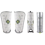 Maxbell Golf Bag Rain Cover Foldable Top Cover for Practice Golf Clubs Driving Range Four Leaf Clover