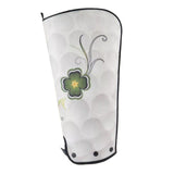 Maxbell Golf Bag Rain Cover Foldable Top Cover for Practice Golf Clubs Driving Range Four Leaf Clover