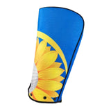 Maxbell Golf Bag Rain Cover Foldable Top Cover for Practice Golf Clubs Driving Range Sunflower