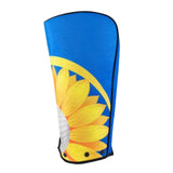 Maxbell Golf Bag Rain Cover Foldable Top Cover for Practice Golf Clubs Driving Range Sunflower