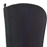 Maxbell Golf Bag Rain Cover Foldable Top Cover for Practice Golf Clubs Driving Range black