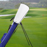 Maxbell Golf Bag Rain Cover Foldable Top Cover for Practice Golf Clubs Driving Range White