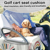 Maxbell Golf Cart Seat Cover Seat Cushion Easy Install Sports Golf Cart Seat Blanket