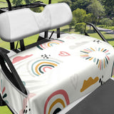 Maxbell Golf Cart Seat Cover Seat Cushion Easy Install Sports Golf Cart Seat Blanket