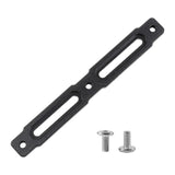 Maxbell Bike Bottle Cage Adapter Riding Aluminum Alloy Mountain Road Bike Adjustment Black 14x1.8cm