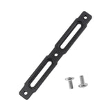 Maxbell Bike Bottle Cage Adapter Riding Aluminum Alloy Mountain Road Bike Adjustment Black 14x1.8cm