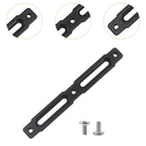 Maxbell Bike Bottle Cage Adapter Riding Aluminum Alloy Mountain Road Bike Adjustment Black 14x1.8cm