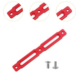 Maxbell Bike Bottle Cage Adapter Riding Aluminum Alloy Mountain Road Bike Adjustment Red 14x1.8cm