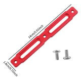 Maxbell Bike Bottle Cage Adapter Riding Aluminum Alloy Mountain Road Bike Adjustment Red 14x1.8cm