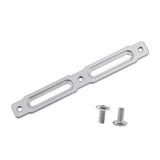 Maxbell Bike Bottle Cage Adapter Riding Aluminum Alloy Mountain Road Bike Adjustment Silver 14x1.8cm