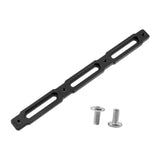 Maxbell Bike Bottle Cage Adapter Riding Aluminum Alloy Mountain Road Bike Adjustment Black 20.5x1.8cm