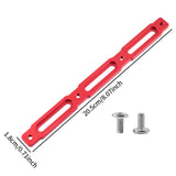 Maxbell Bike Bottle Cage Adapter Riding Aluminum Alloy Mountain Road Bike Adjustment Red 20.5x1.8cm
