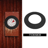 Maxbell Dart Board Surround Wall Guard EVA Dart Board Wall Protector for Home Office Outer Diameter 71cm