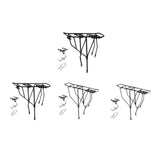 Maxbell Rear Bike Rack Bike Luggage Cargo Rack for Food Delivery Cycling Accessories Thicken Large Hole