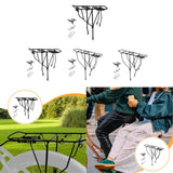 Maxbell Rear Bike Rack Bike Luggage Cargo Rack for Food Delivery Cycling Accessories Thicken Large Hole