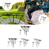 Maxbell Rear Bike Rack Bike Luggage Cargo Rack for Food Delivery Cycling Accessories Thicken Large Hole