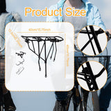 Maxbell Rear Bike Rack Bike Luggage Cargo Rack for Food Delivery Cycling Accessories Thicken Large Hole