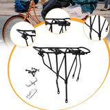 Maxbell Rear Bike Rack Bike Luggage Cargo Rack for Food Delivery Cycling Accessories Thicken Large Hole