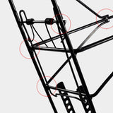 Maxbell Rear Bike Rack Bike Luggage Cargo Rack for Food Delivery Cycling Accessories Thicken Large Hole