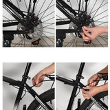Maxbell Rear Bike Rack Bike Luggage Cargo Rack for Food Delivery Cycling Accessories Thicken Small Hole