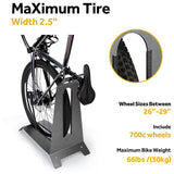 Maxbell Upright Bike Stand Upright Sturdy Easy Installation Bike Rack for Home Dorm