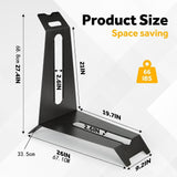 Maxbell Upright Bike Stand Upright Sturdy Easy Installation Bike Rack for Home Dorm