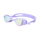 Maxbell Swimming Goggles Electroplating Diving Goggles for Diving Outdoor Snorkeling Purple