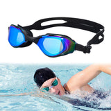 Maxbell Swimming Goggles Electroplating Diving Goggles for Diving Outdoor Snorkeling Black