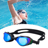 Maxbell Swimming Goggles Electroplating Diving Goggles for Diving Outdoor Snorkeling Black