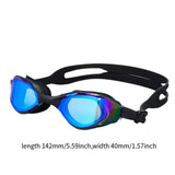 Maxbell Swimming Goggles Electroplating Diving Goggles for Diving Outdoor Snorkeling Black