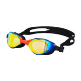 Maxbell Swimming Goggles Electroplating Diving Goggles for Diving Outdoor Snorkeling Black and Red