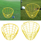 Maxbell Golf Ball Metal Range Basket Balls Range Accessories Storage Bucket