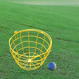 Maxbell Golf Ball Metal Range Basket Balls Range Accessories Storage Bucket