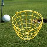 Maxbell Golf Ball Metal Range Basket Balls Range Accessories Storage Bucket
