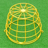 Maxbell Golf Ball Metal Range Basket Balls Range Accessories Storage Bucket