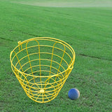Maxbell Golf Ball Metal Range Basket Balls Range Accessories Storage Bucket