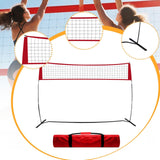 Maxbell Volleyball Training Equipment Net Adjustable for Solo Training Practice Team