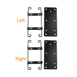 Maxbell Golf Cart Ball Washer and Club Cleaner Bracket Side Mount for Course Premium Left Side