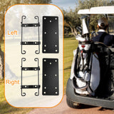 Maxbell Golf Cart Ball Washer and Club Cleaner Bracket Side Mount for Course Premium Left Side