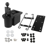 Maxbell Golf Cart Ball Washer Premium Cleaning Tool for Course Golf Cart Accessories Left Side Mount