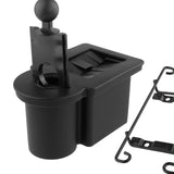 Maxbell Golf Cart Ball Washer Premium Cleaning Tool for Course Golf Cart Accessories Left Side Mount