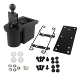 Maxbell Golf Cart Ball Washer Premium Cleaning Tool for Course Golf Cart Accessories Right Side Mount