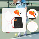 Maxbell Youth Tennis Racket Set Tool Exercise Solo Tennis Training Kit Park Backyard Pink